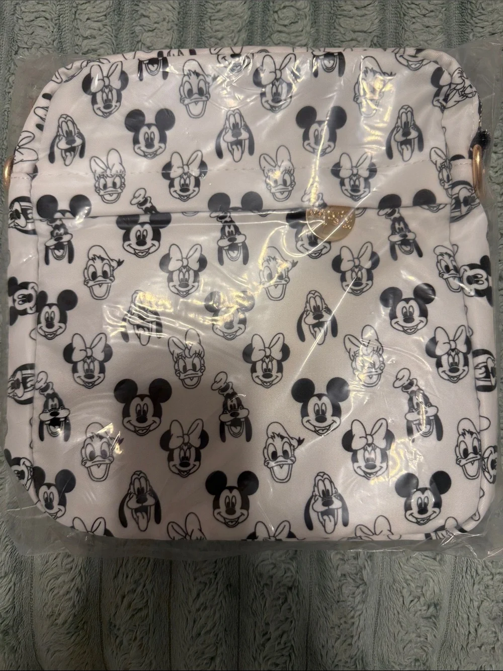 Disney Black and White Mickey & Friends Crossbody Bag